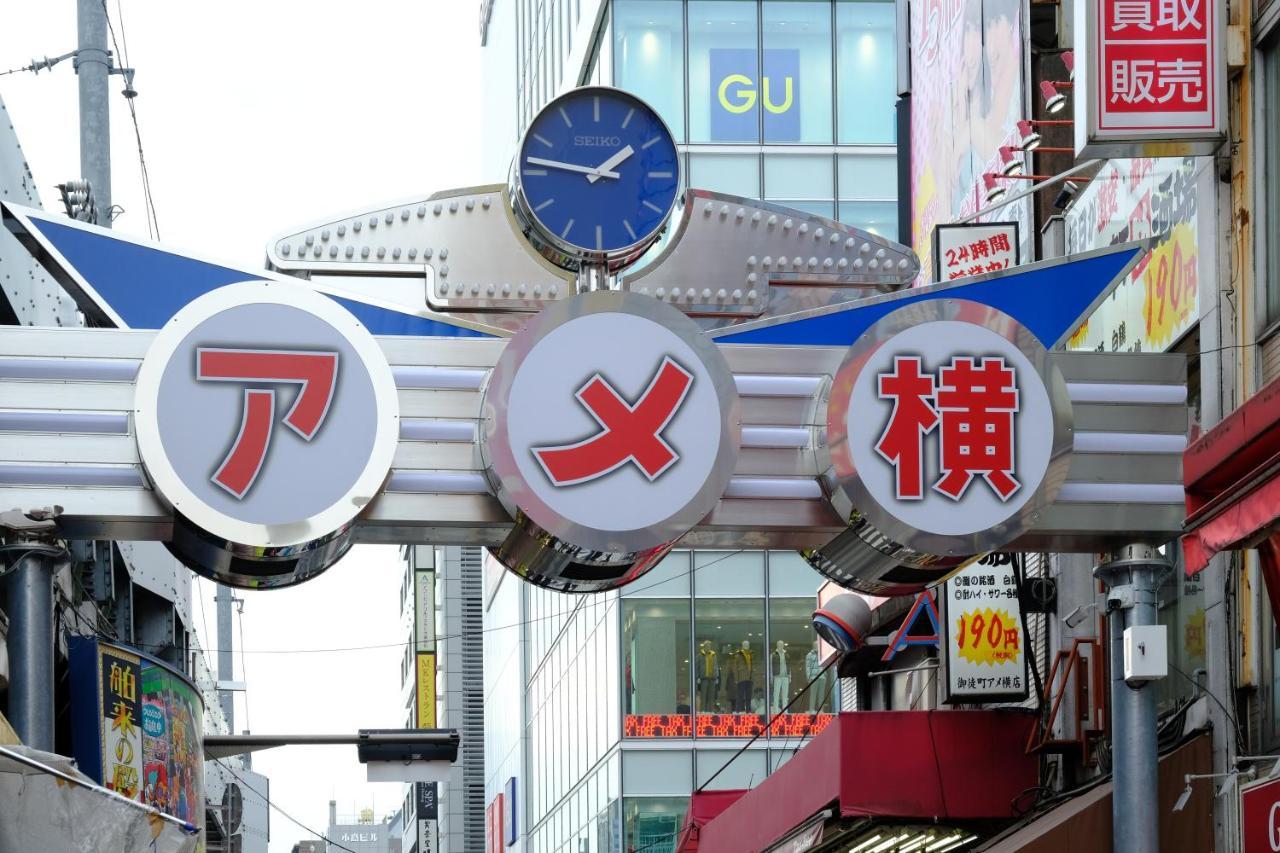 bnb+ Ueno Okachimachi Tokyo Eksteriør billede